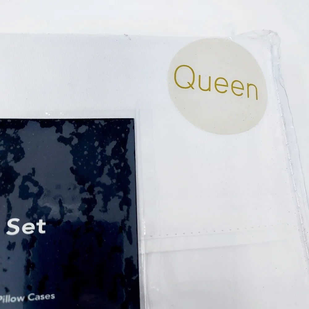 NEW Bear Premium White Sheet Set - Queen
